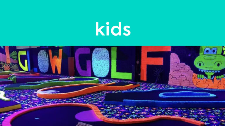Image for event: Winter Wonders Kids (Wyndham) - Glow Golf @ Docklands - July 7th