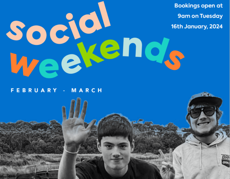 Image for : Social Weekends 2024 Term 1 (WEST)